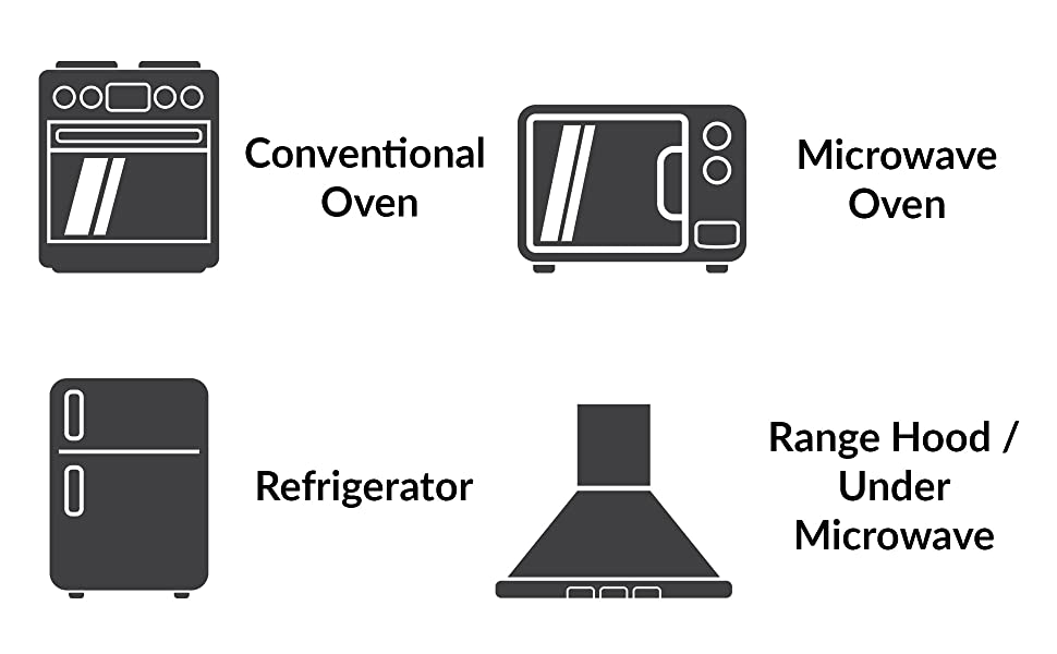 simba lighting t8 light bulb applications conventional oven microwave refrigerator range hood under