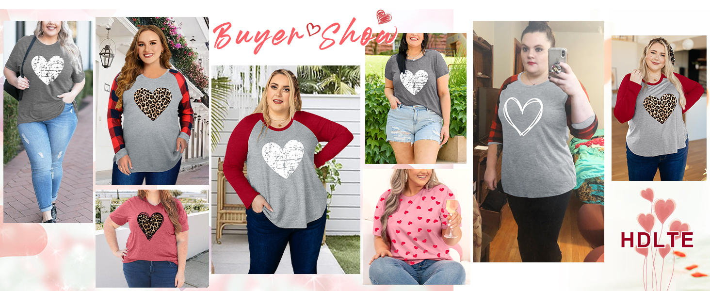 加大尺寸的心臟襯衫