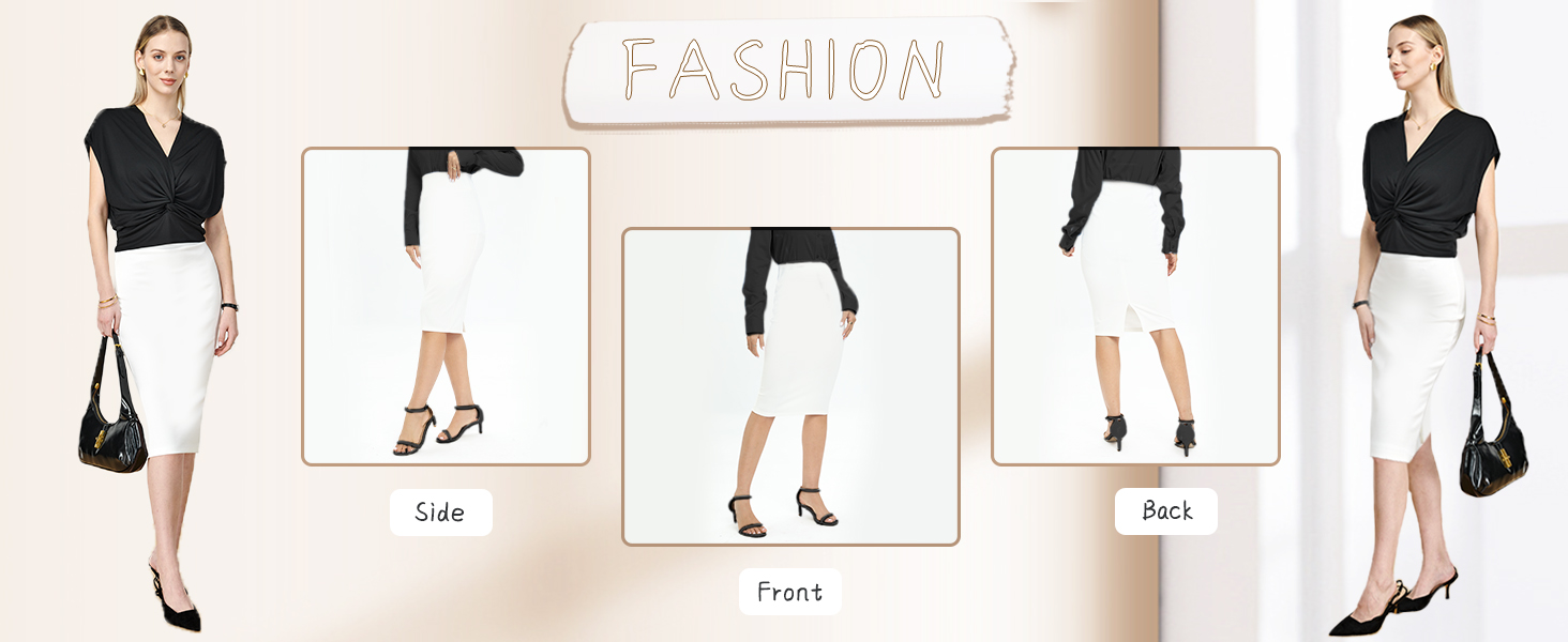 Business Skirts For Women Below Knee Length/Women&amp;amp;amp;amp;#39;s Pencil Skirt