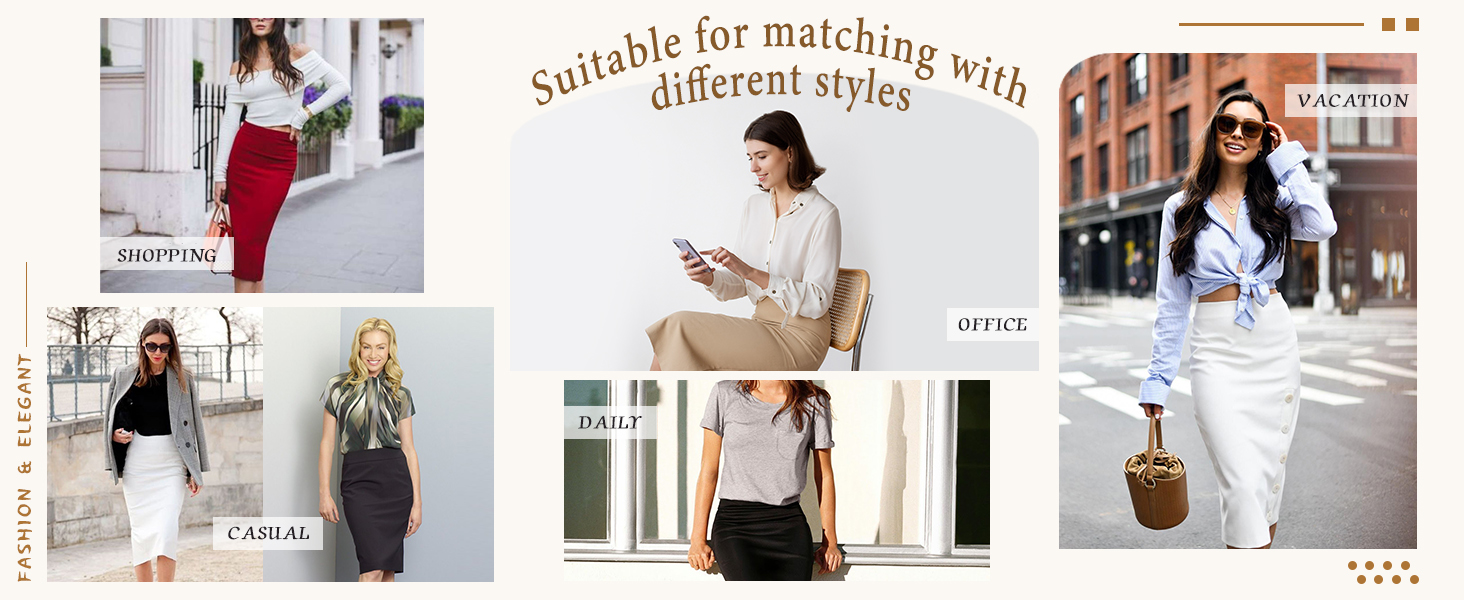 Style: Simple Solid, Basic, elegant, Versatile, trendy, Professional, Casual