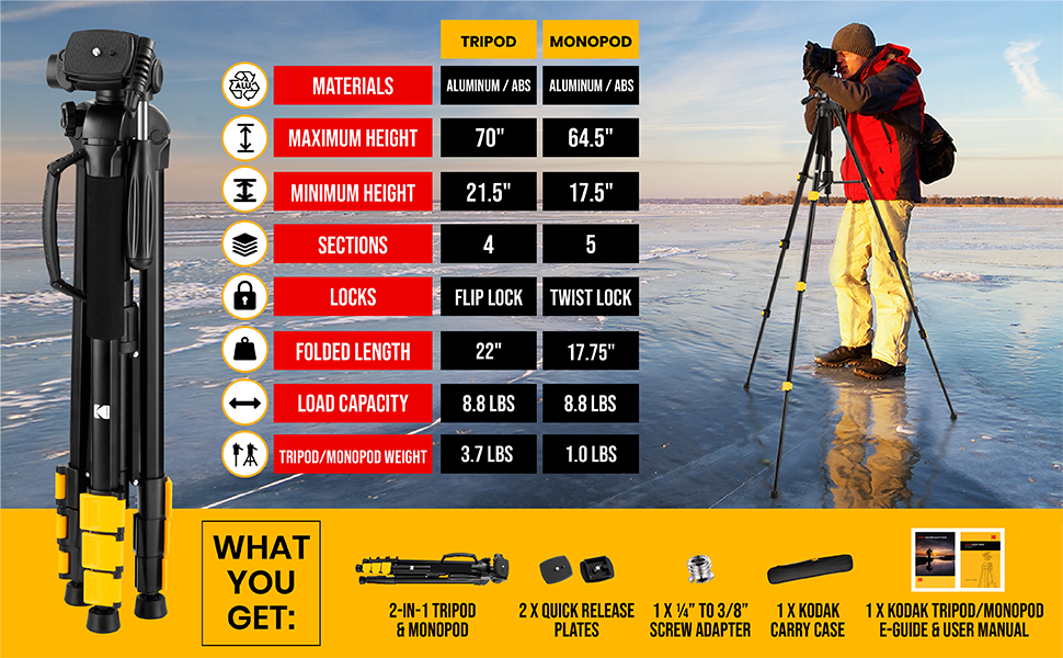 kodak tripod monopod