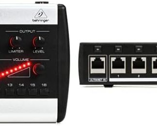 Behringer Powerplay P16-M 16 通道數字個人調音台和 Powerplay P16-D 16 通道分配模塊