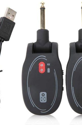 通用電吉他無線系統可充電音訊發射器接收器電動數位發射器接收器套裝