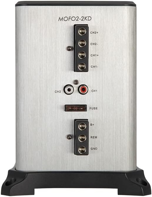 Power Acoustik Mofo2-2KD | 2頻道D類汽車放大器,2,000瓦最大功率,600瓦RMS橋接4歐姆汽車放大器 - Image 4
