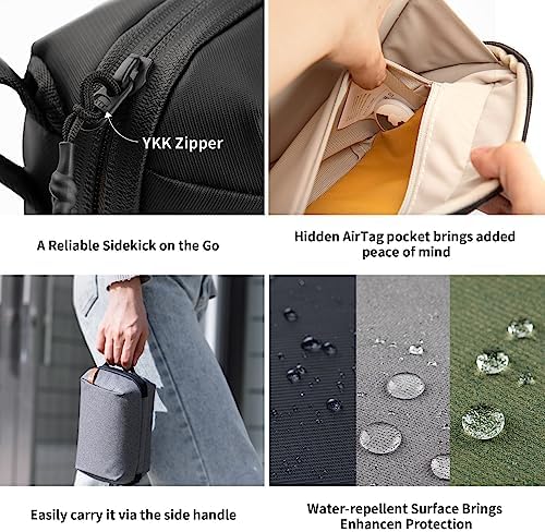 PGYTECH 科技配件袋防水小型電子產品收納袋科技收納袋可容納電纜、手機電池、攝影 SD 卡 - Image 5