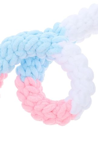 Toyandona攀岩繩玩具用於松鼠和倉鼠咀嚼籠子裝飾和運動柔性和彎曲的鱸魚配件