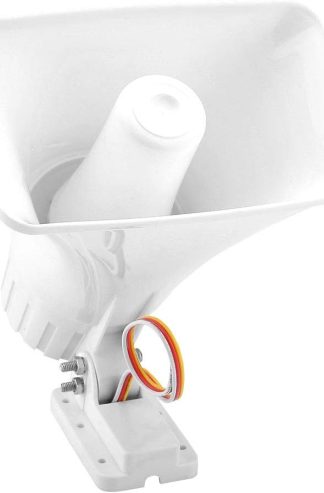 有線警報警報器喇叭，150 dB DC 12V雙音連線喇叭警笛聲竊賊抗盜竊揚聲器家庭安全警報系統用於室內室外安全