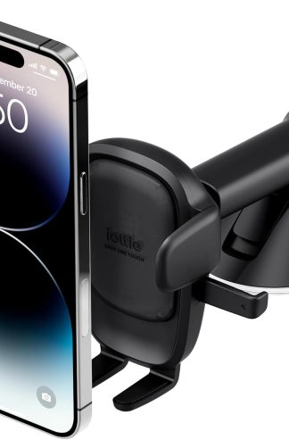 iOttie Easy One Touch Advanced Universal Car Mount Dashboard & Windshield Suction Cup Phone Holder for iPhone, Samsung, Google, All Smartphones