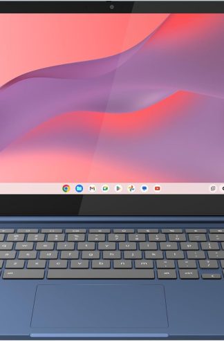 聯想 IdeaPad Slim 3 Chromebook 筆記型電腦 - 2024 年 - 輕型筆記型電腦 - Waves MaxxAudio® 揚聲器 - 14 吋高清顯示器 -720p 相機 - 4GB 記憶體 - 64GB 儲存 - MediaTek Kompanio 520 - 深淵藍色