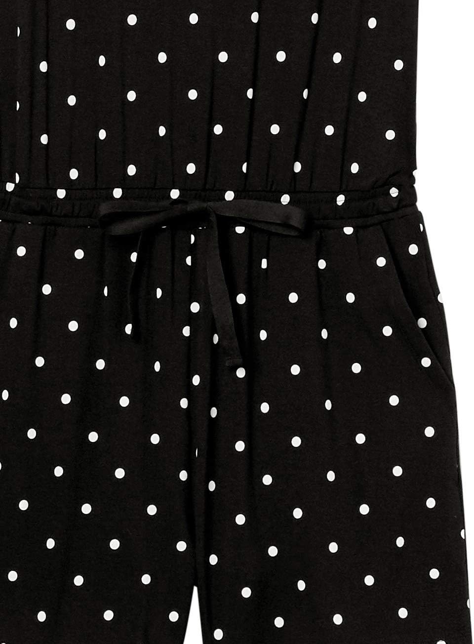 Amazon Essentials Women's Casual Summer Short-Sleeve Scoop Neck Romper with Elastic Waist - Image 6