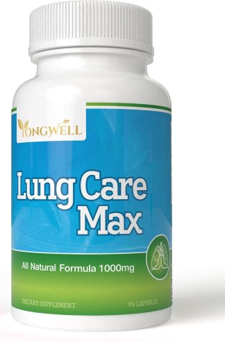Lung Care Max，含有西洋蔘、蜂膠和蜂王乳的特殊抗氧化配方（90 粒）