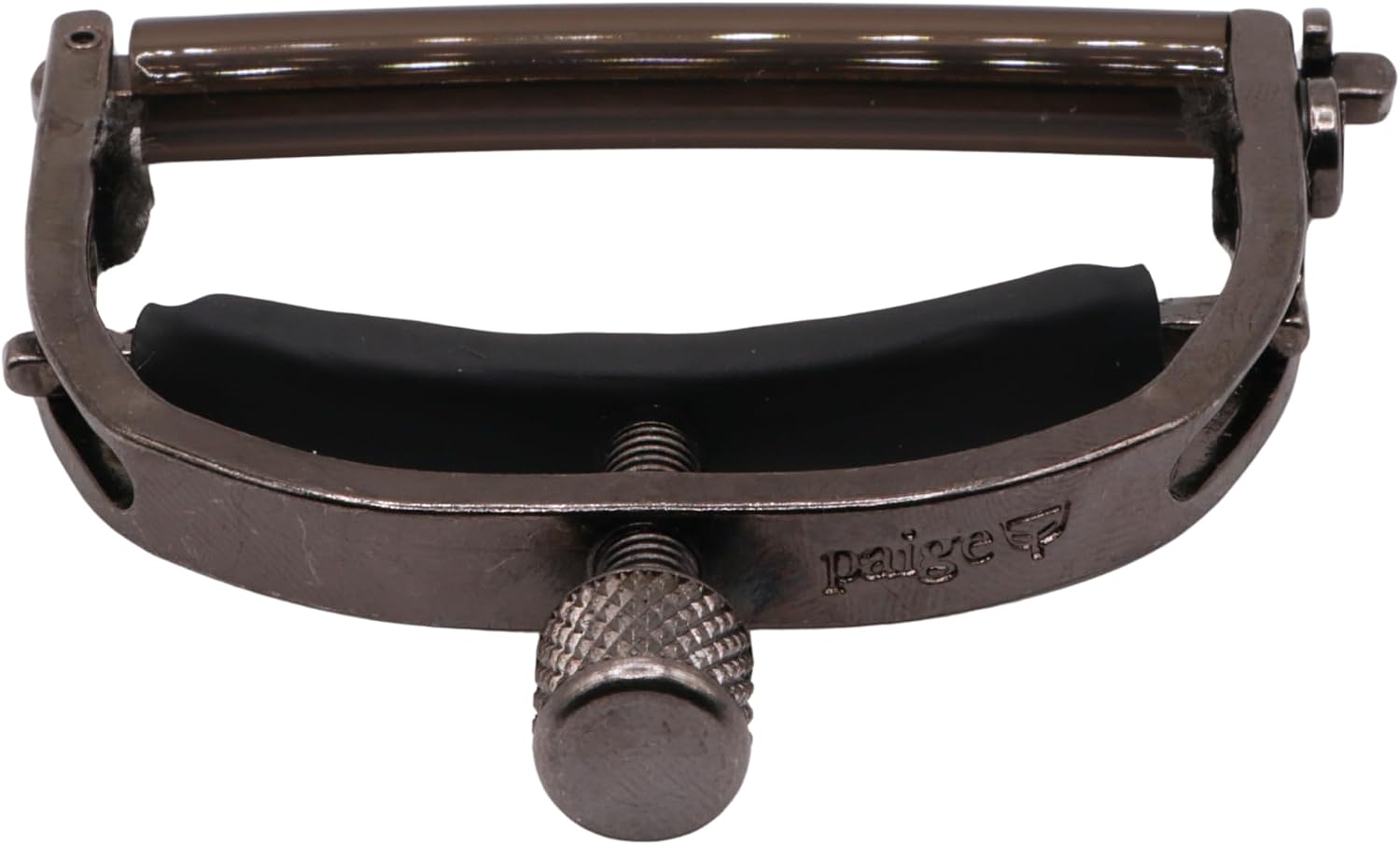 Paige 6-String Acoustic Guitar Capo, Smokey Black Finish - Image 3
