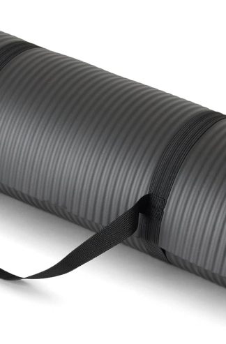 Amazon Basics 超厚瑜珈練習墊，附背帶