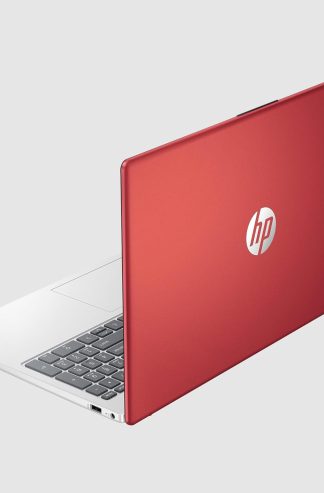 HP 15.6 吋筆記型電腦,英特爾奔騰處理器 4GB RAM,128GB UFS,猩紅色,Windows 11,15-fd0083wm(續訂)