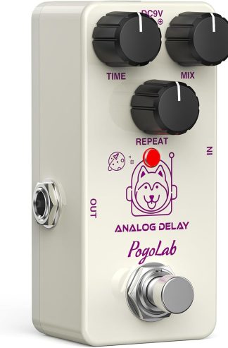 Delay Pedal, Delay Pedals for Electric Guitar, Analog Delay Guitar Pedal, DC 9V True Bypass, Mini Delay Pedal