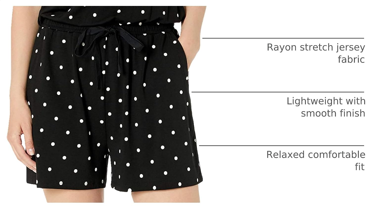 Amazon Essentials Women's Casual Summer Short-Sleeve Scoop Neck Romper with Elastic Waist - Image 4