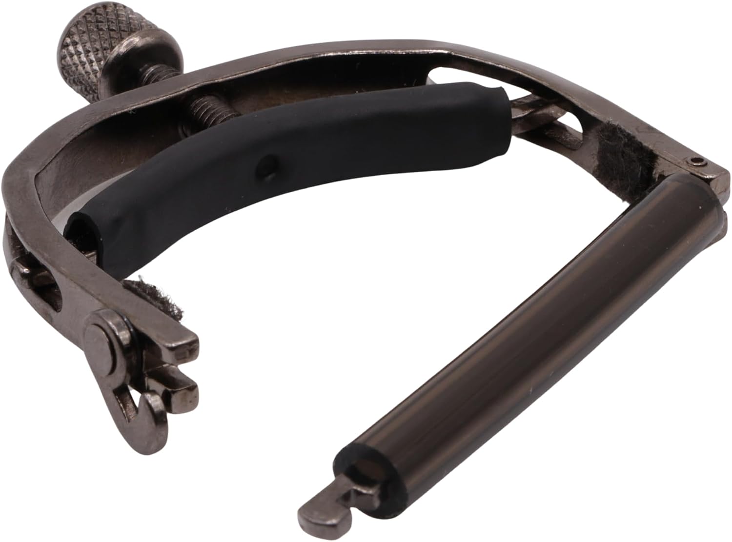 Paige 6-String Acoustic Guitar Capo, Smokey Black Finish - Image 2