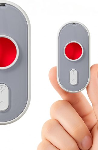 隱藏的攝像頭探測器 - 間諜相機查找器3合1隱藏的錯誤探測器帶有振動警報和HOME，辦公室，酒店和旅行的LED手電筒 - 終極反間諜安全小工具（1包）