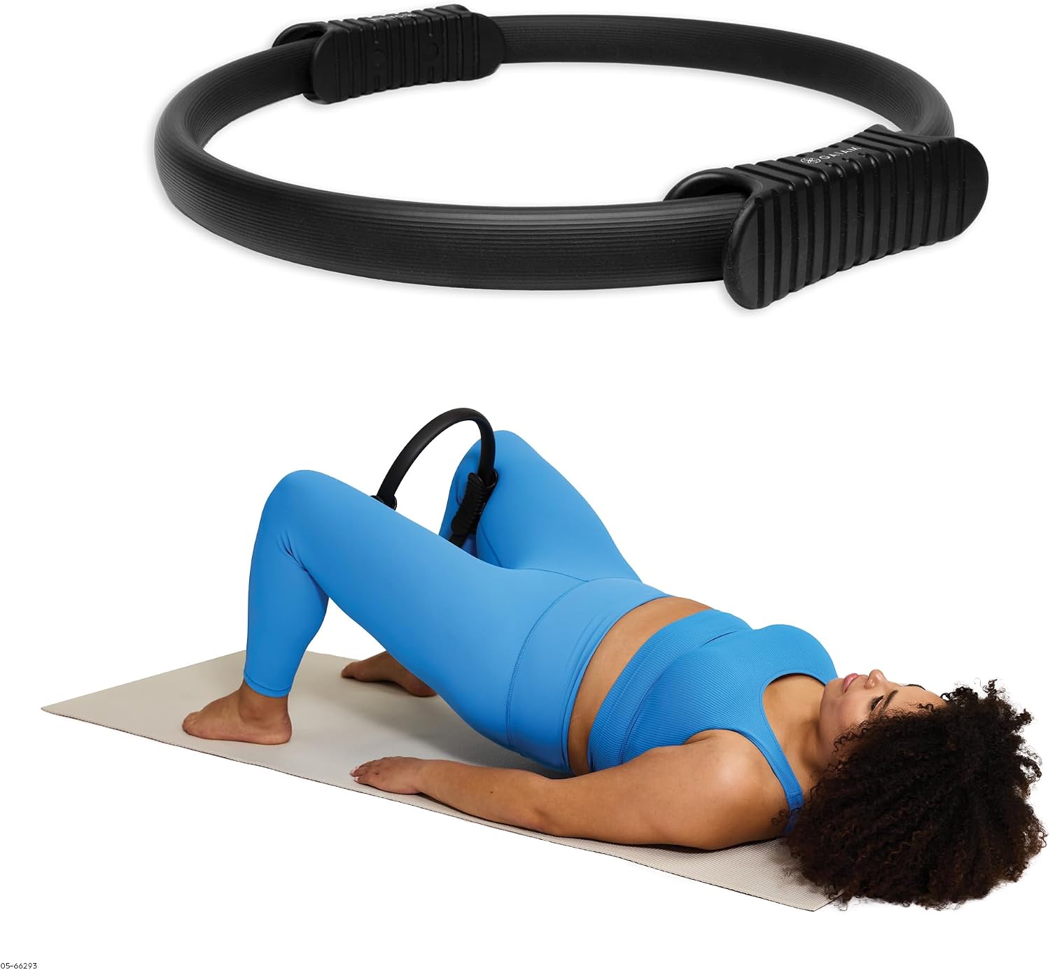 Gaiam Pilates Ring Fitness Circle, Toning Arms, Legs & Core