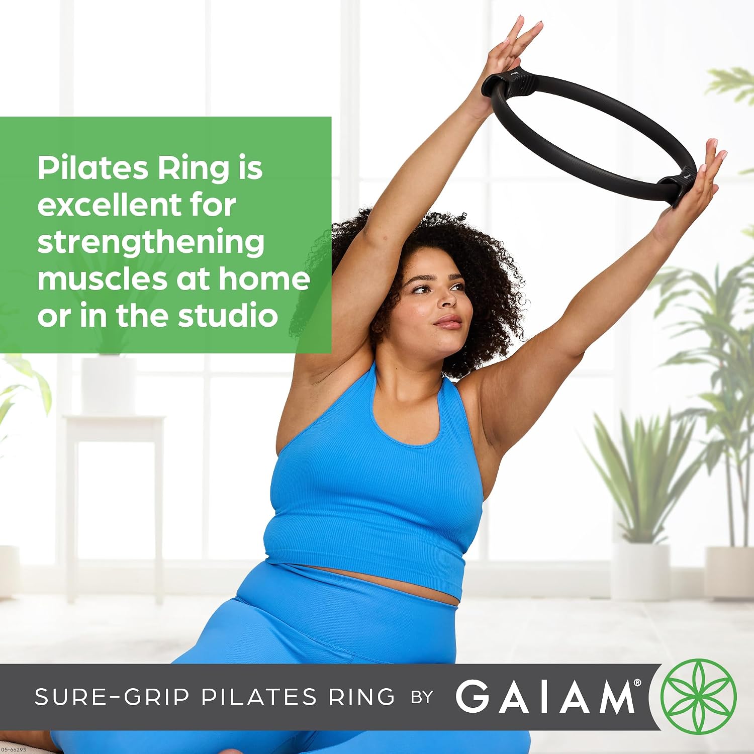 Gaiam Pilates Ring Fitness Circle, Toning Arms, Legs & Core - Image 6