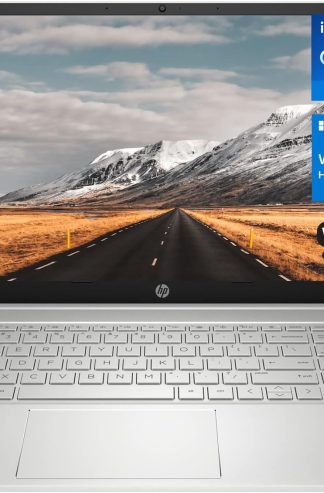 HP Pavilion 筆記本電腦,15.6 英寸 FHD 觸摸屏顯示屏,英特爾酷睿 i7-1255U 處理器,32GB RAM,1TB SSD,HDMI,網絡攝像頭,Wi-Fi 6,背光 KB,指紋識別器,Windows 11 家庭版,銀色