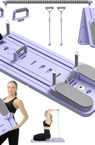 普拉提板 - 普拉提塑身機套裝、家用多功能可折疊普拉提塑身機板、11 合 1 普拉提設備