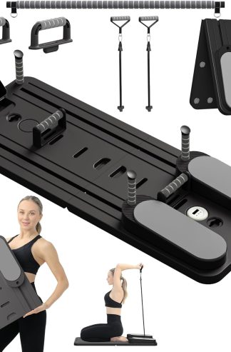 普拉提板 - 普拉提塑身機套裝、家用多功能可折疊普拉提塑身機板、11 合 1 普拉提設備