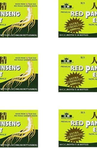 Royal King Red Panax Ginseng 30/10 6000mg (6 Boxes)