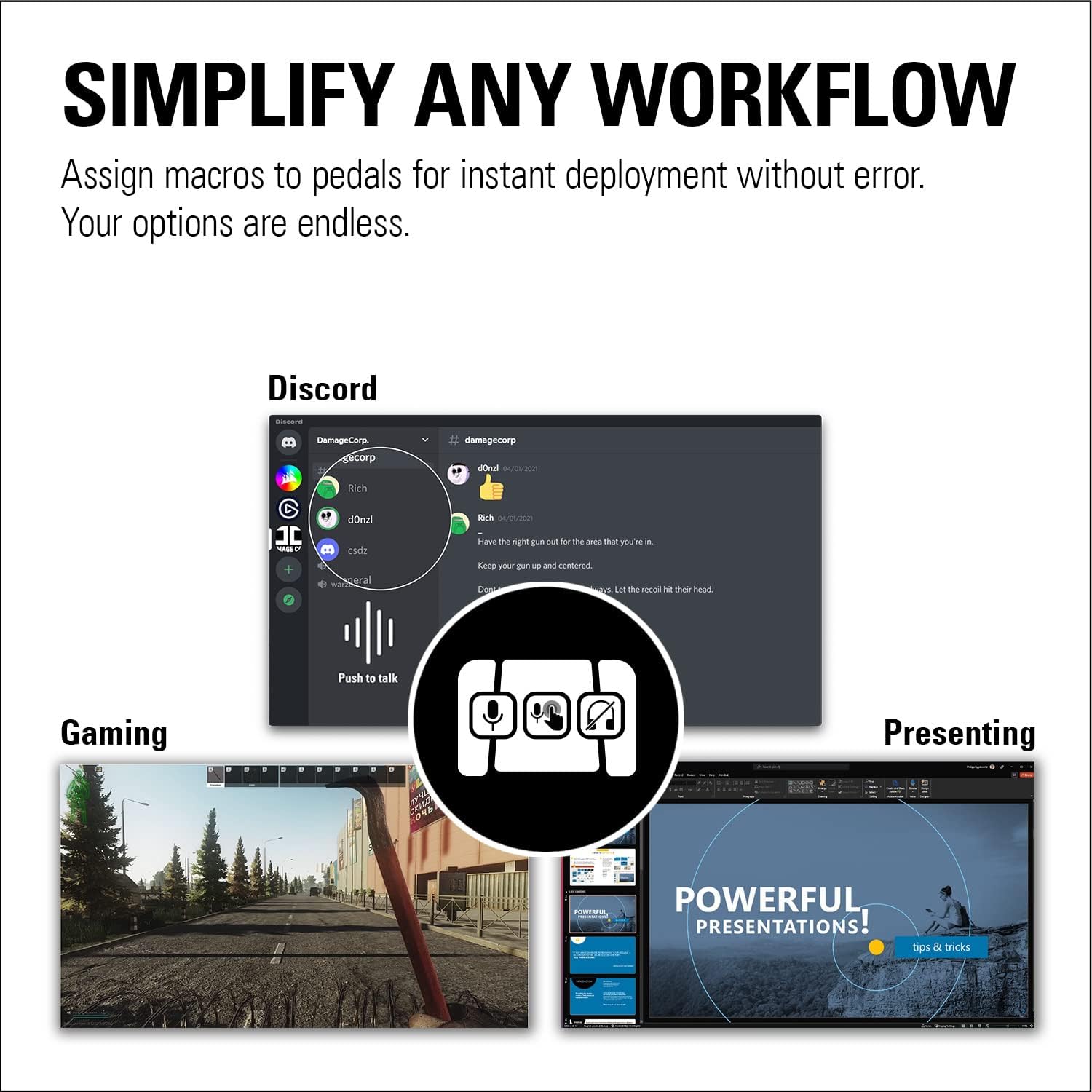 Elgato Stream Deck 踏板 – 免提工作室控制器、3 個宏腳踏開關、在 OBS、Twitch、YouTube 等應用程序和軟件中觸發操作,適用於 Mac 和 PC(更新版) - Image 6