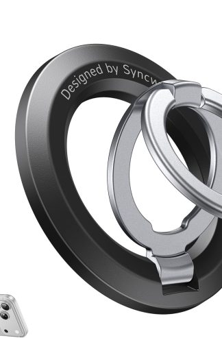 SYNCWIRE Magnetic Phone Ring Holder, for MagSafe Phone Grip Stand Kickstand