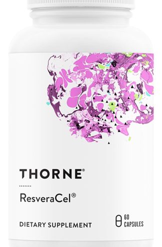 THORNE - ResveraCel - 煙酰胺核苷含槲皮素磷脂複合物和白藜蘆醇 - 支持健康衰老、甲基化、細胞能量產生和代謝* - 30 份
