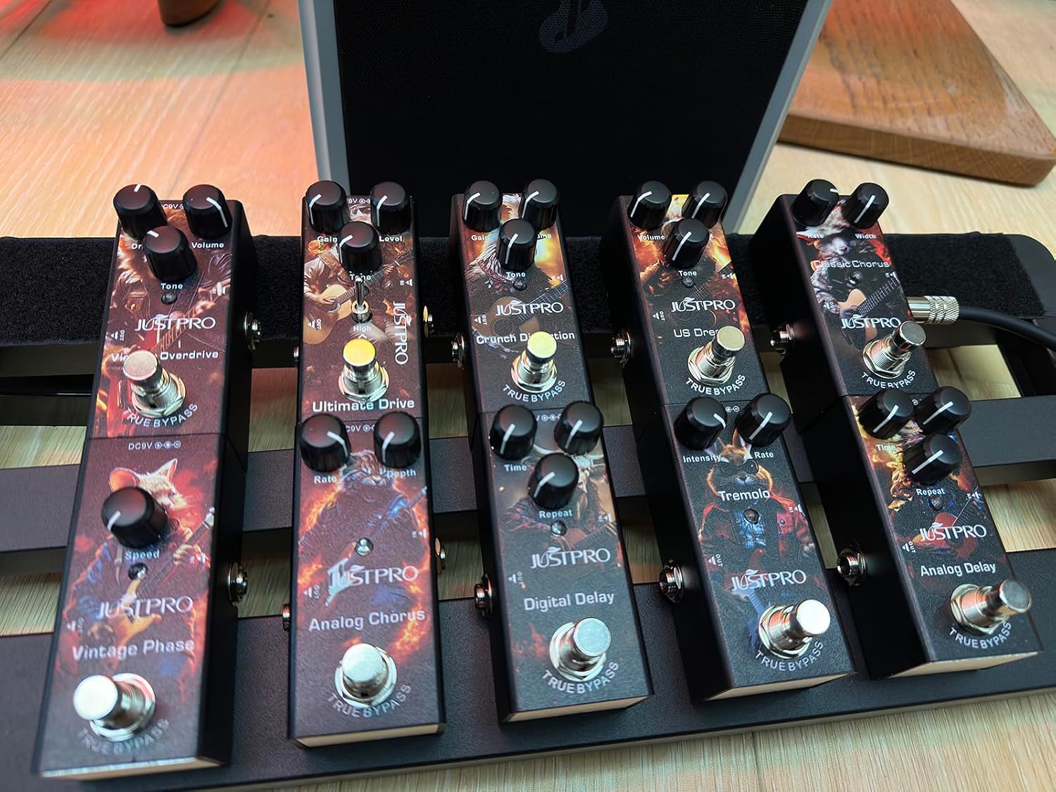 Delay Guitar Pedal, Digital Delay Electric Guitar Effect Pedal Single Type DC 9V True Bypass - Image 6