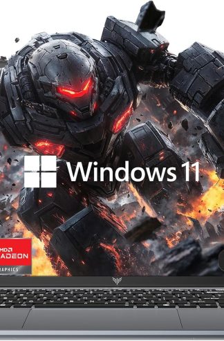 2025筆記本電腦，帶有AMD Ryzen 7 5700U（8C/16T，最高4.3GHz）的筆記本電腦，16GB RAM 512GB NVME NVME SSD SSD筆記本電腦計算機，Radeon RX Vega 8 Graphics，16.1英寸FHD顯示屏