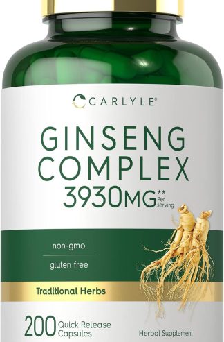 Carlyle Ginseng Complex Capsules | 200 Count