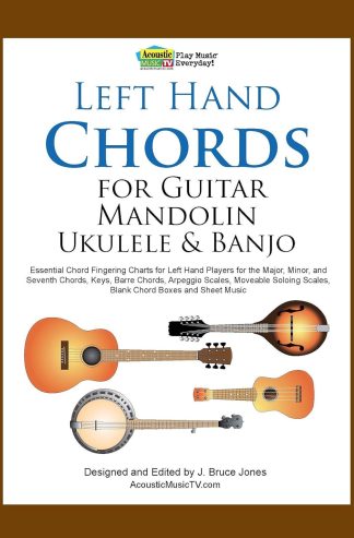Left Hand Chords for Guitar, Mandolin, Ukulele & Banjo