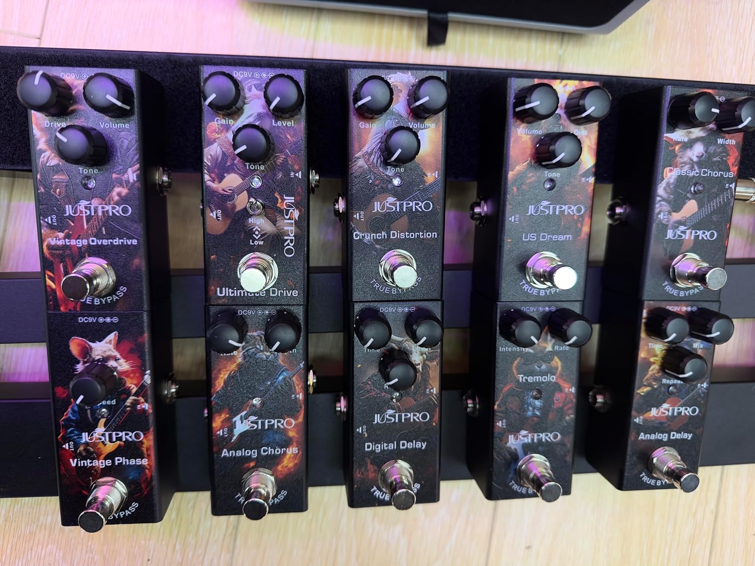 Delay Guitar Pedal, Digital Delay Electric Guitar Effect Pedal Single Type DC 9V True Bypass - Image 7