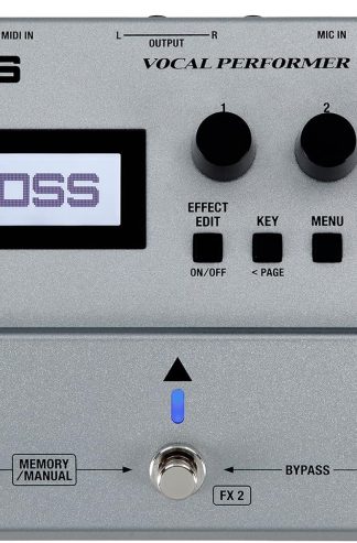 BOSS VE-500 聲樂表演者 |適合歌唱吉他手的高級聲樂多重效果器 |適用於踏板的強大工具 |自動和聲和音調校正 |吉他輸入|聲碼器 |活套