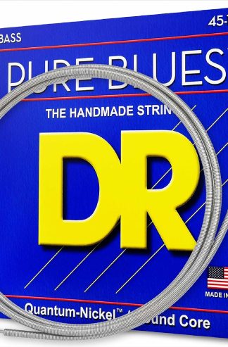 DR Strings PURE BLUES Bass Guitar Strings (PB5-45)