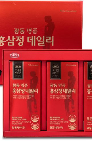 KWANGDONG Korean Red Panax Ginseng Extract, 6-Year Grown, 30 Sticks