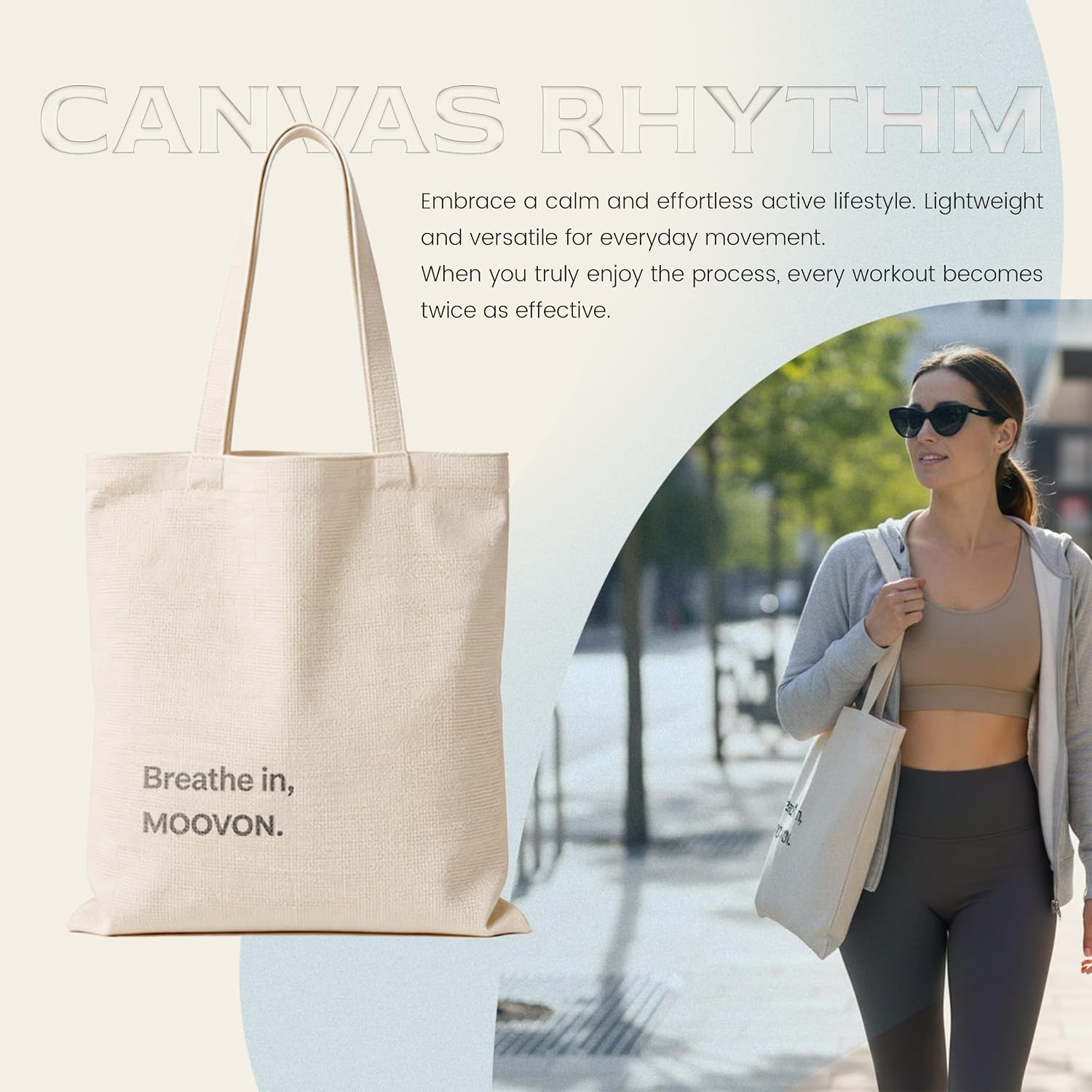 Pilates Equipment Kit for Beginners with Ring, Ball & Resistance Bands | Includes canvas tote bag, 14" ring, 9.8" mini ball, and 5 resistance bands for beginner home pilates - Image 3
