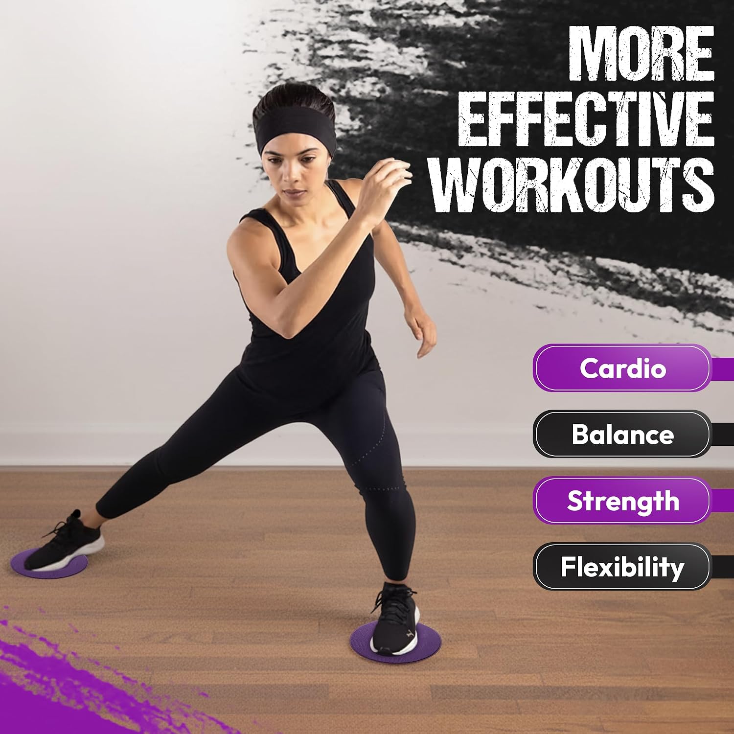 Gliding 9” Sliders for Working Out on Any Floor, 1 Pair + 4 Videos - Image 6