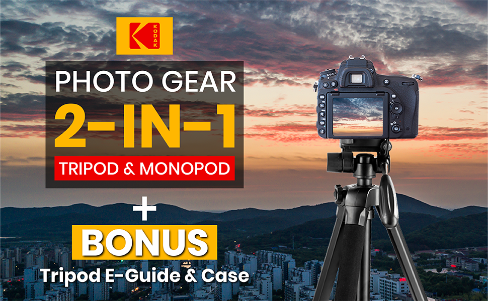 kodak tripod photogear rocpgtrmo70