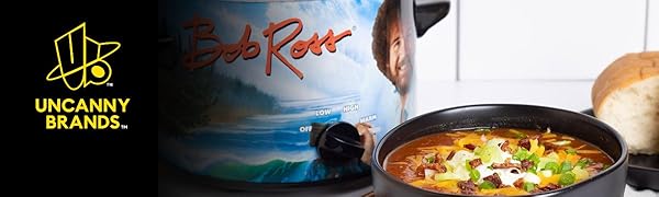     Bob Ross 2 誇脫慢燉鍋 - Happy Little Tree Appliance 