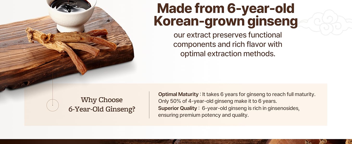 Red ginseng benefits including energy boost immune support mental clarity and natural ingredients